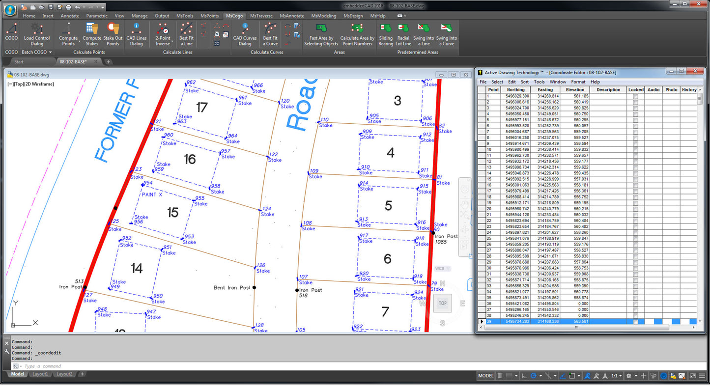 MicroSurvey embeddedCAD (AMS)