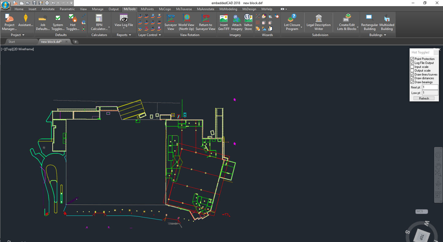 MicroSurvey embeddedCAD