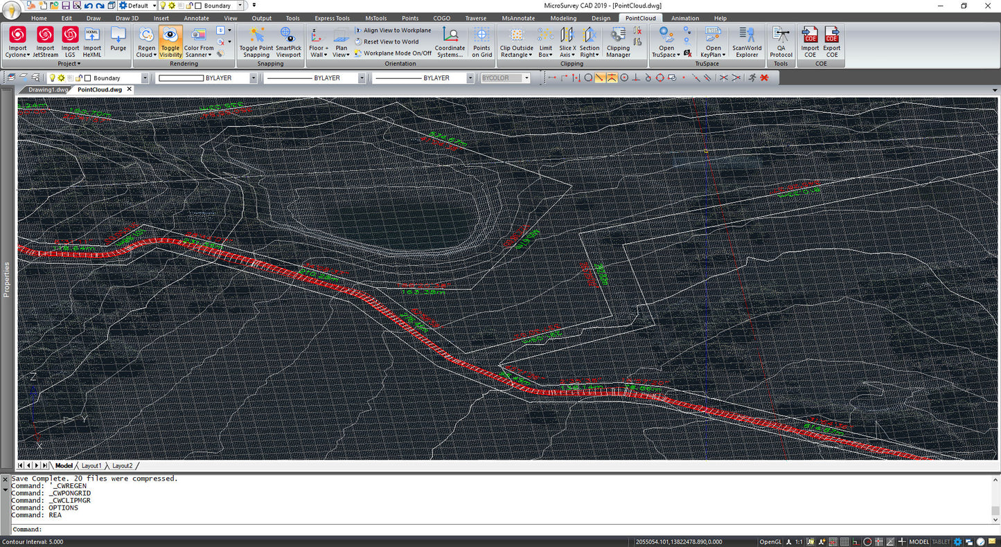 MicroSurvey CAD