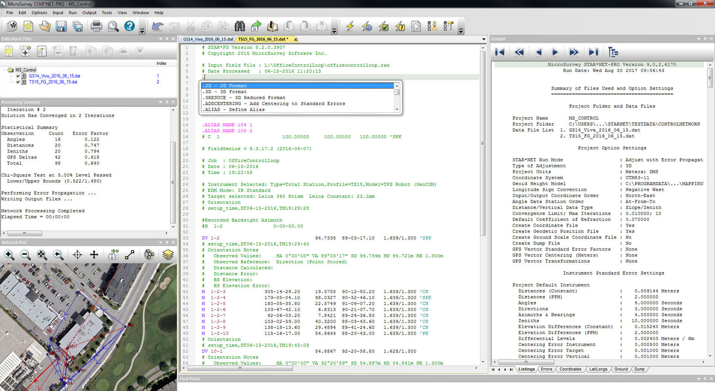 MicroSurvey STAR*NET (AMS)